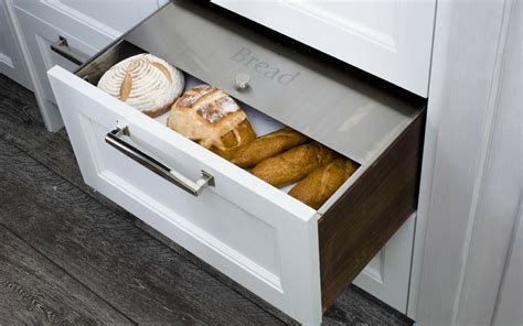 metal bread box insert for drawer|metal bread box drawer insert.